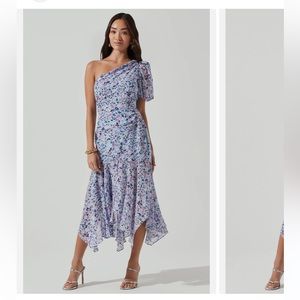 ASTR the Label midi faux wrap dress